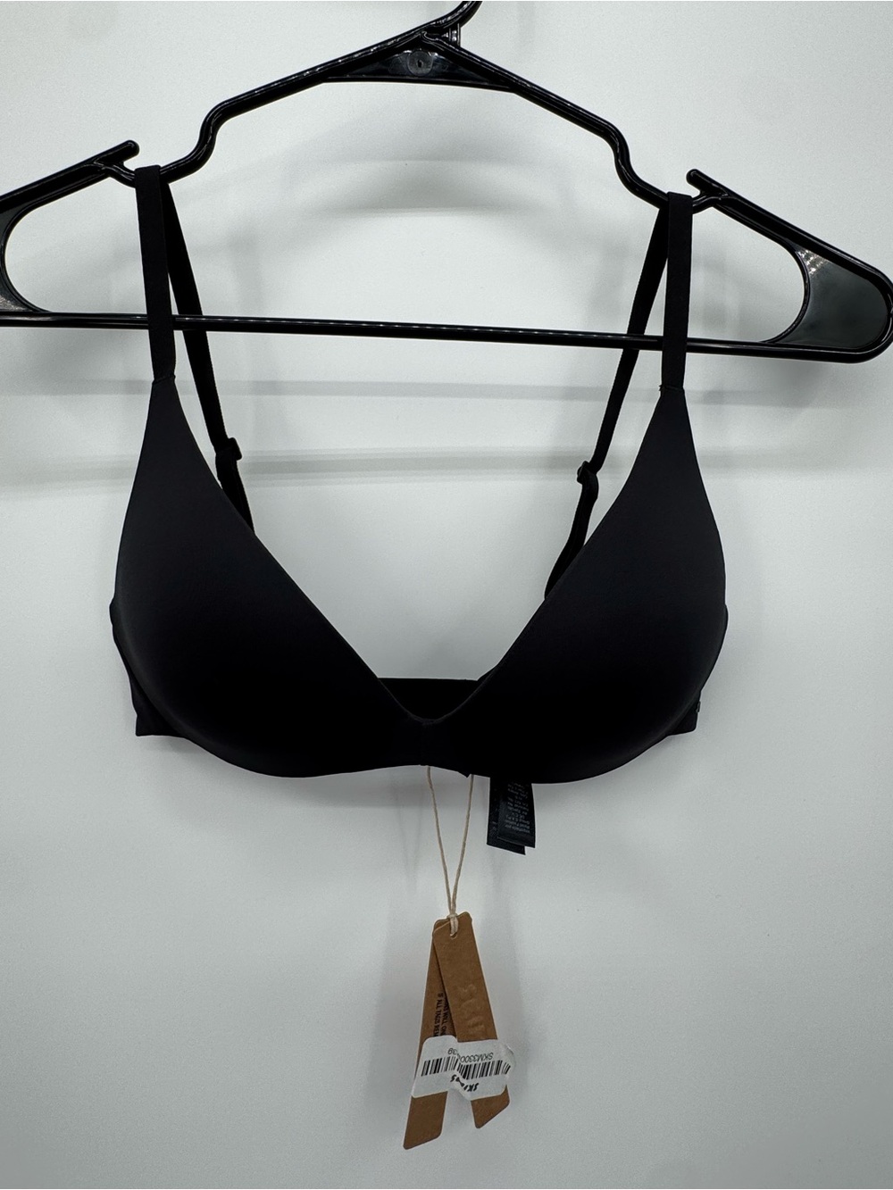 NWT SKIMS Wireless Form Super Push-Up Bra Onyx 32A